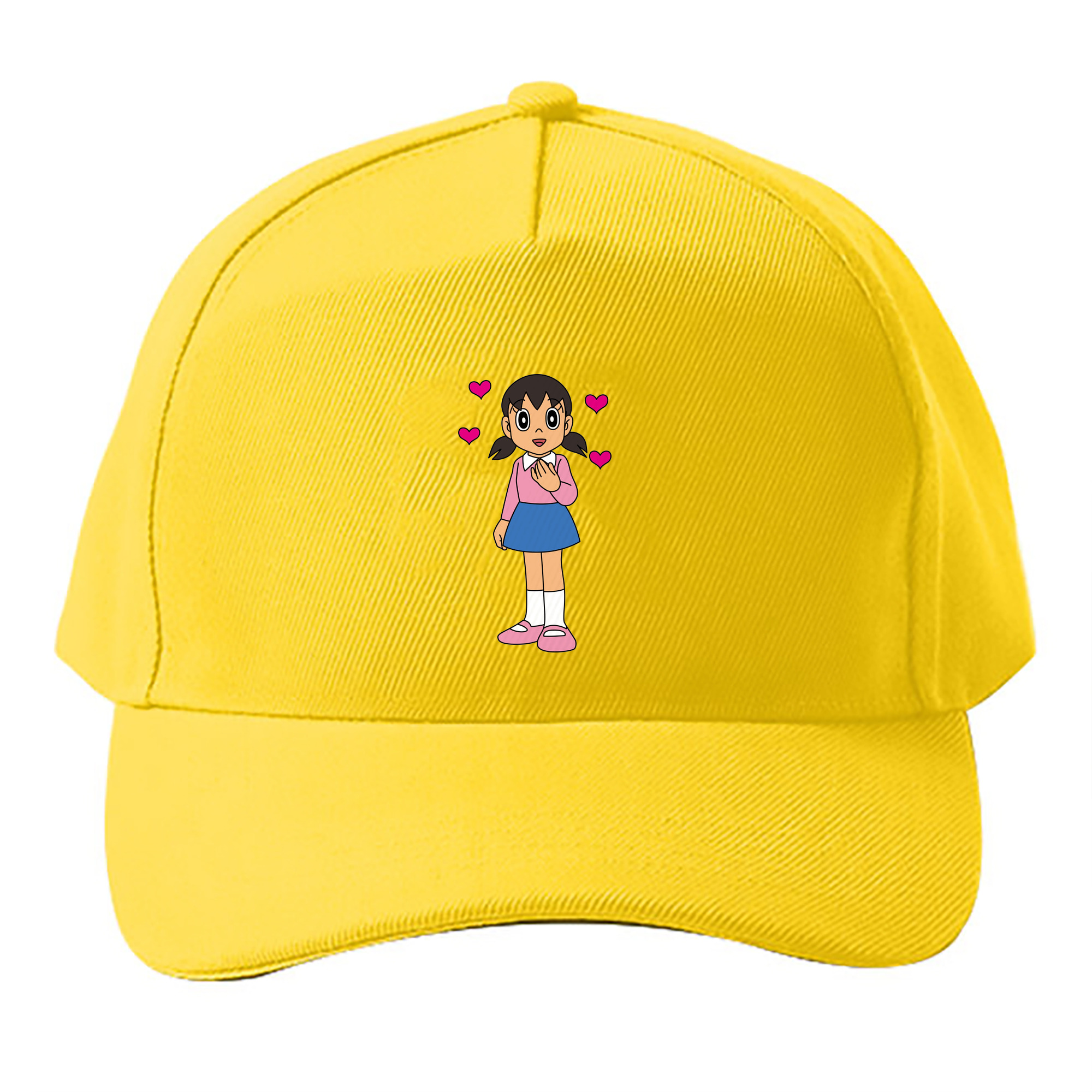 （画像用） ドラえもん みなもと しずか Doraemon Shizuka Minamoto ベースボールキャップ 綿100％ 男女兼用 帽子 スポーツ